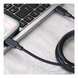 Кабель Proove Striped Silicone Lightning (1M), Black