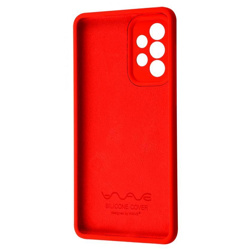Накладка WAVE Full Silicone Cover Samsung Galaxy A73 (A736B), Red