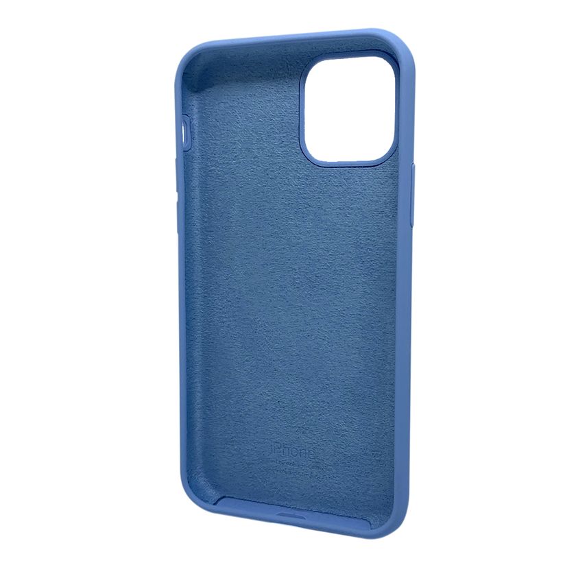 Накладка Silicone Case Full Cover Apple iPhone 11 Pro, (5) Lilac Cream