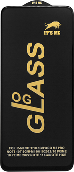 Захисне скло Full Glue OG Glass Xiaomi Redmi 10/Poco M3 Pro/Redmi Note 10 5G/Redmi, Black