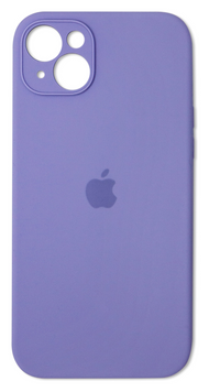 Накладка Silicone Case Camera Protection iPhone 14 Plus, (42) Light Purple