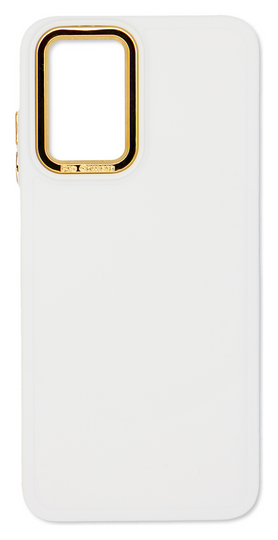 Накладка Colors Metal Style Frame Xiaomi Redmi 10, White (1)