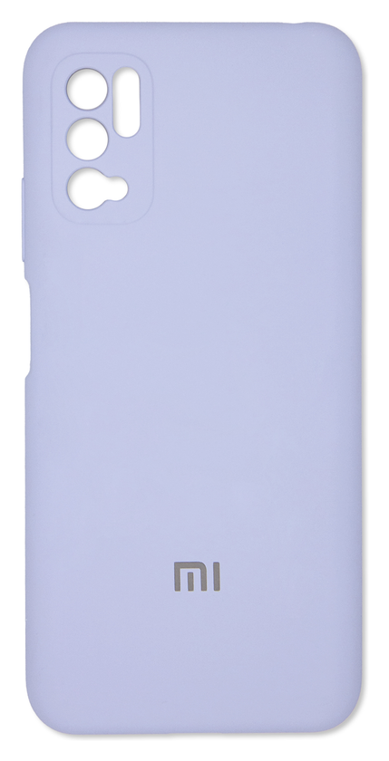 Накладка Silicone Cover Full Camera (AAA) Xiaomi Redmi Note 10 5G/Poco M3 Pro, Pink Sand