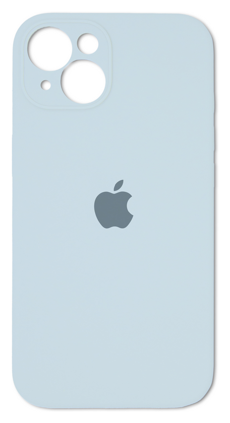 Накладка Silicone Case Camera Protection iPhone 14 Plus, (44) Sweet blue