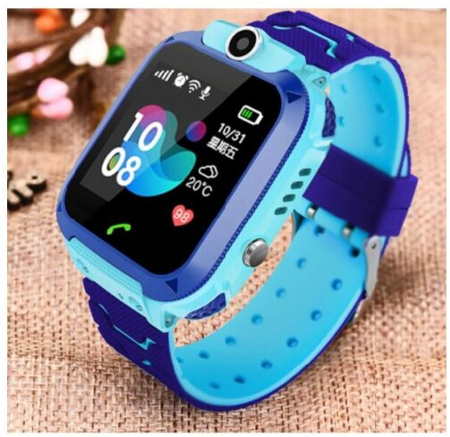 Дитячий годинники Smart Baby watch Q12B SIM + GPS, Blue