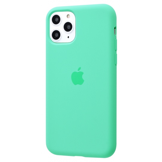 Накладка Silicone Case Full Cover Apple iPhone 11 Pro, (51) Spearmint