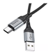 Кабель Hoco X102 Fresh Type-C 3A 1m, Black