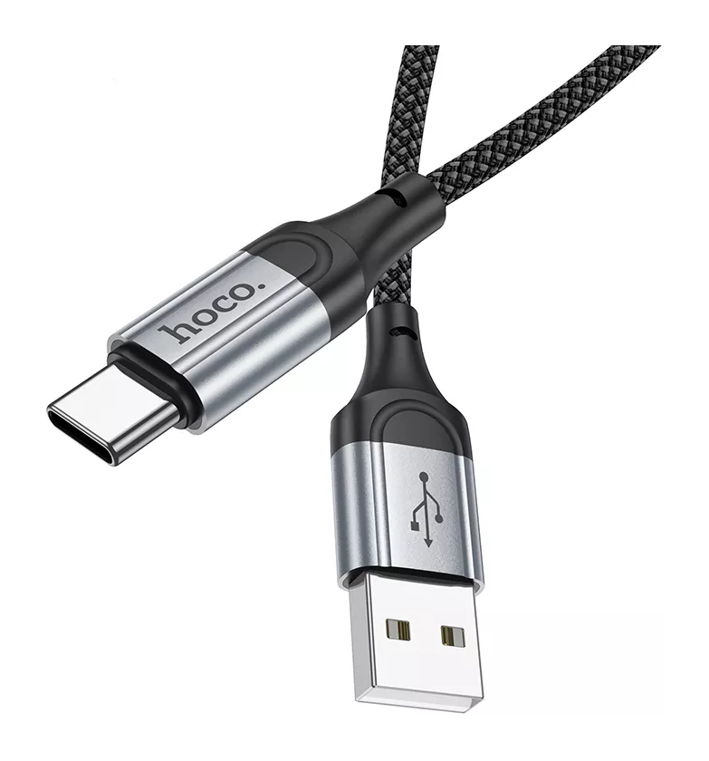 Кабель Hoco X102 Fresh Type-C 3A 1m, Black