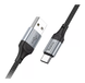 Кабель Hoco X102 Fresh Type-C 3A 1m, Black