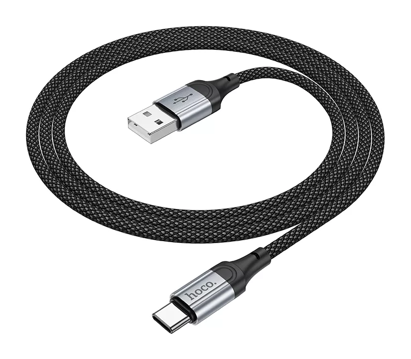Кабель Hoco X102 Fresh Type-C 3A 1m, Black