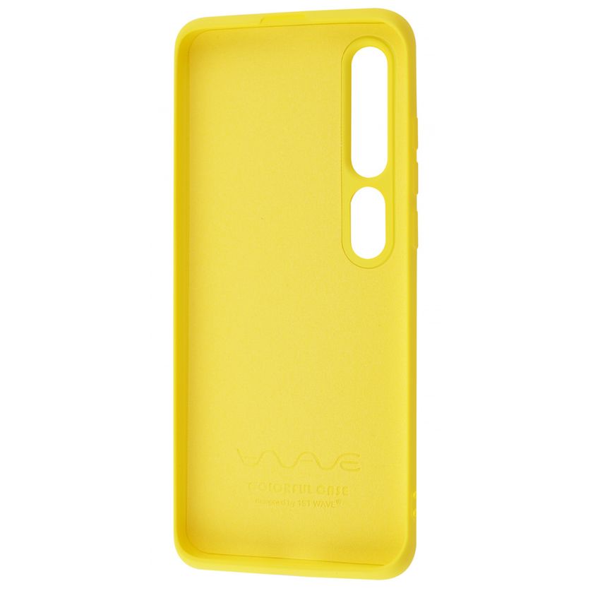 Накладка WAVE Colorful Case (TPU) Xiaomi Mi 10/Mi 10 Pro, Yellow
