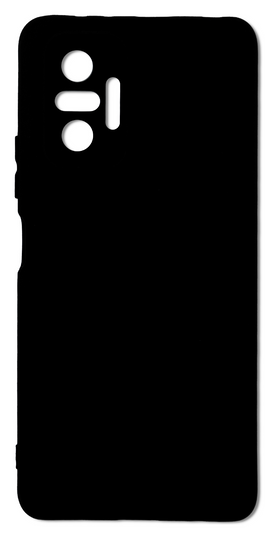 Накладка Soft Silicone Case Full Xiaomi Redmi Note 10 Pro/Note 10 Pro Max, Black