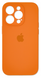 Накладка Silicone Case Camera Protection iPhone 14 Pro Max, (58) Light orange
