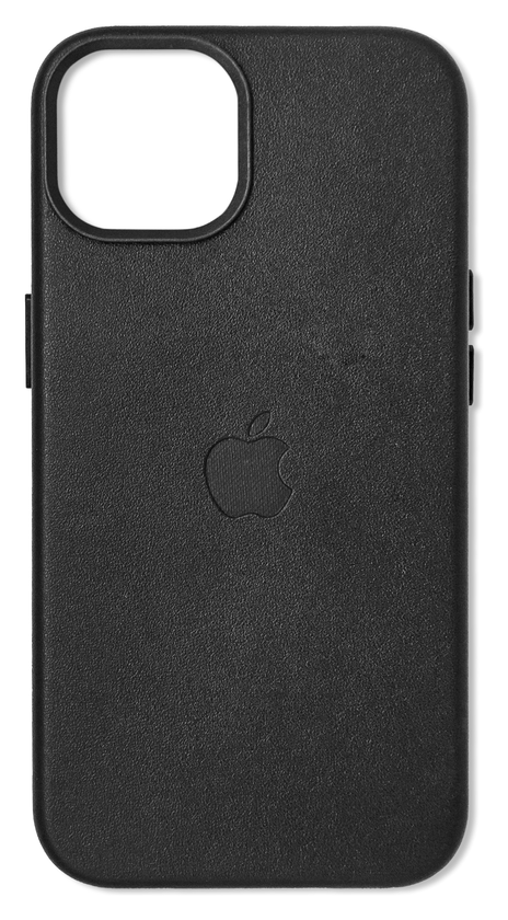 Шкіряний чохол Leather Case (AA Plus) with MagSafe для Apple iPhone 14, Black