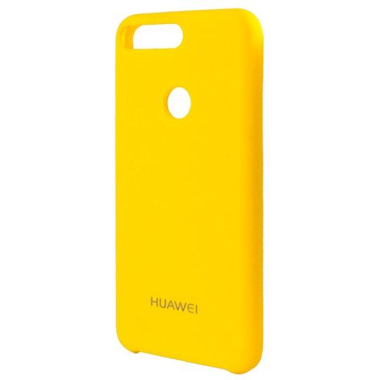 Накладка Original Soft Case Huawei Y7 2018/Y7 Prime 2018, Yellow