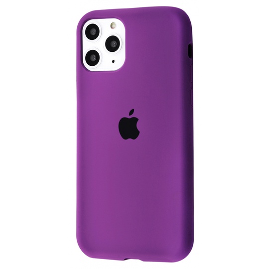 Накладка Silicone Case Full Cover Apple iPhone 11 Pro, (86) Violet