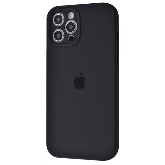 Накладка Silicone Case Camera Protection iPhone 12 Pro Max, (18) Black