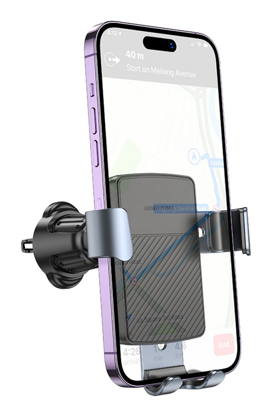 Тримач Holder Borofone BH118 Refined air outlet, Black Gray