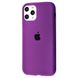 Накладка Silicone Case Full Cover Apple iPhone 11 Pro, (86) Violet