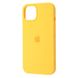 Накладка Silicone Case Full Cover Apple iPhone 13, (4) Yellow