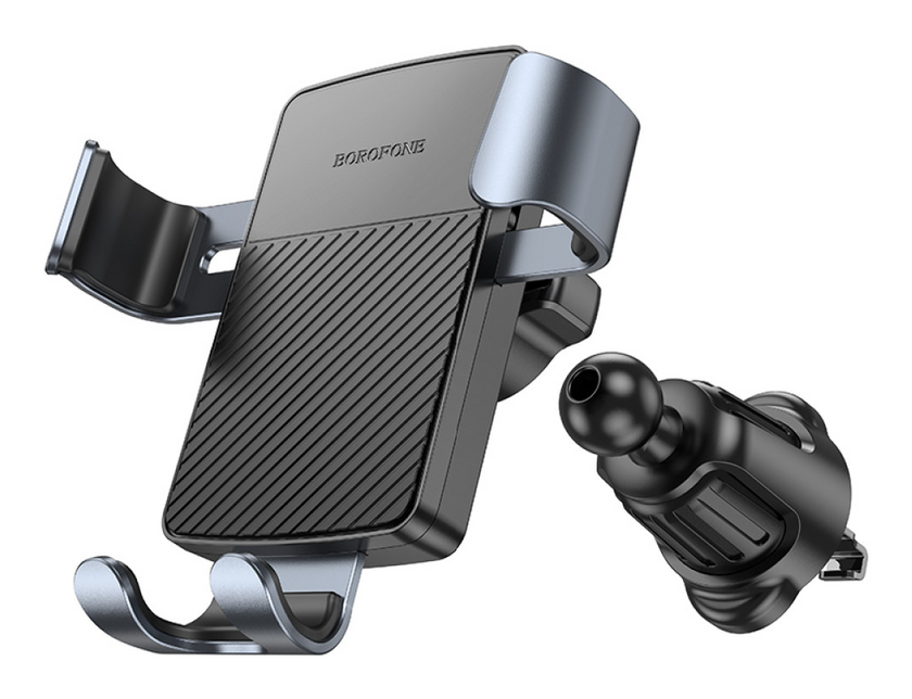 Тримач Holder Borofone BH118 Refined air outlet, Black Gray