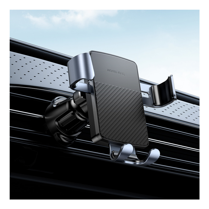 Тримач Holder Borofone BH118 Refined air outlet, Black Gray