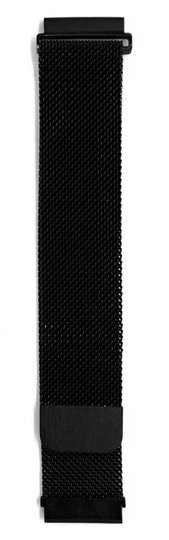 Ремінець Milanese Loop для Xiaomi Amazfit/Samsung 20 mm, Black
