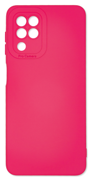 Накладка Lux Matte з мікрофіброю Samsung Galaxy A22/M32/M22, Bright Pink (6)