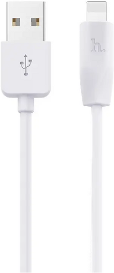 Кабель Apple Lightning Hoco X1 Rapid (2m), White, White