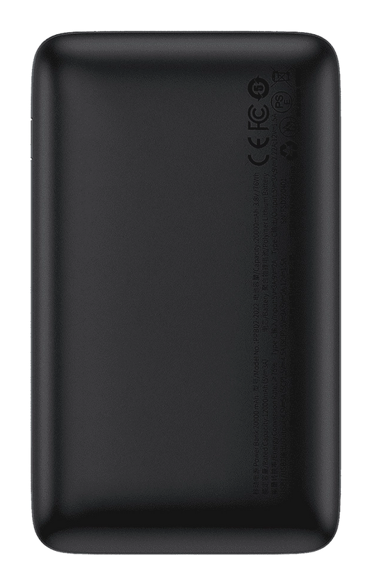 Power Bank Baseus Bipow Pro Digital Display 22.5W 20000 mAh, Black