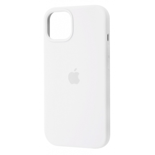 Накладка Silicone Case Full Cover Apple iPhone 13, White