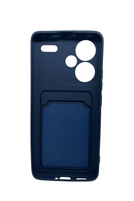 Накладка WAVE Colorful Pocket Xiaomi Redmi Note 13 Pro Plus, Ocean Blue
