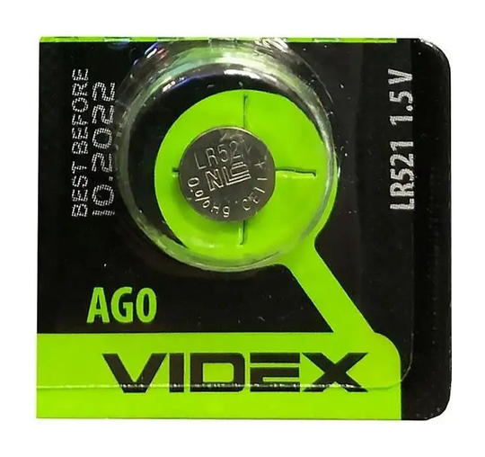 Батарейка Таблетка Videx AG0 LR521 1.5V