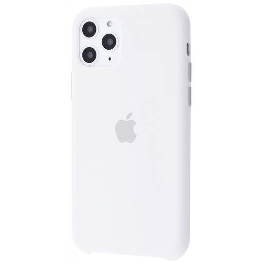 Накладка Silicone Case Apple iPhone 11 Pro, White