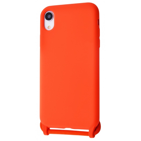 Накладка WAVE Lanyard Case (TPU) iPhone XR, Orange