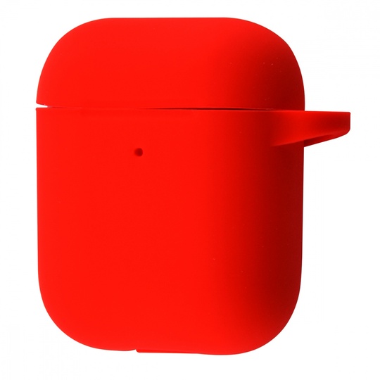 Чохол Silicone Case New for Airpods 1/2, Red