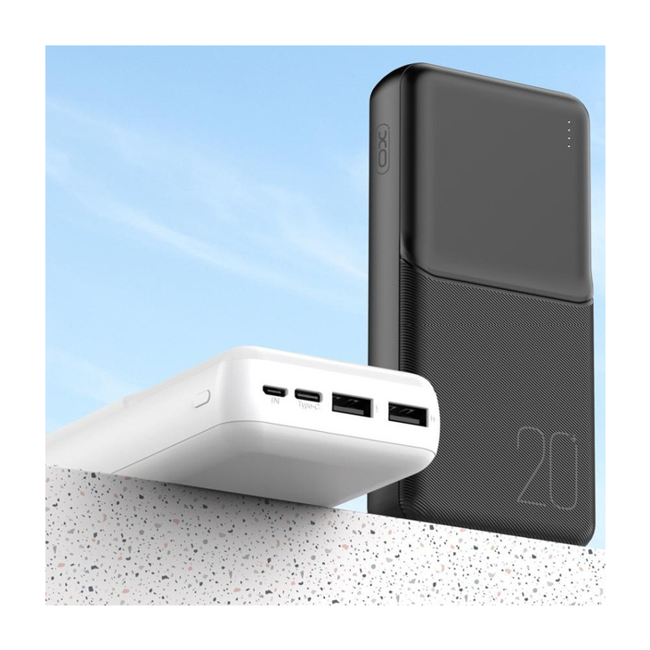 Power Bank XO PR252 20000mAh 5V-2A, Black