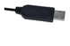 Кабель живлення для роутера Boost Cable USB-DC12V (2,1x5,5mm), Black