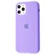 Накладка Silicone Case Full Cover Apple iPhone 11 Pro Max, (42) Light Purple