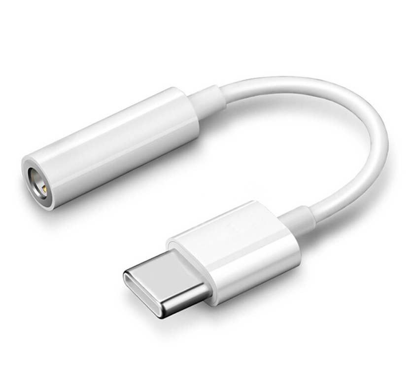 Перехідник USB-C to 3.5mm, White