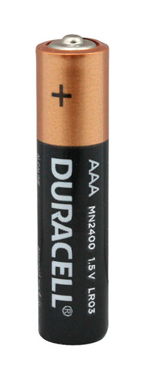 Батарейки Duracell AAA (LR03) MN2400 1шт. (18 в упак.)