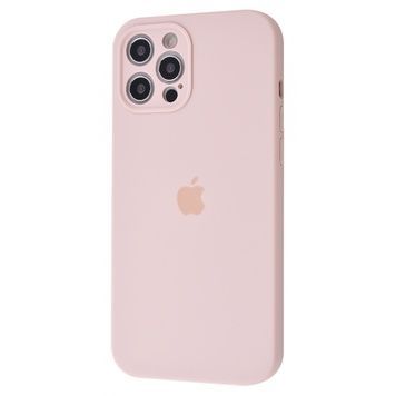 Накладка Silicone Case Camera Protection iPhone 12 Pro Max, (19) Pink Sand
