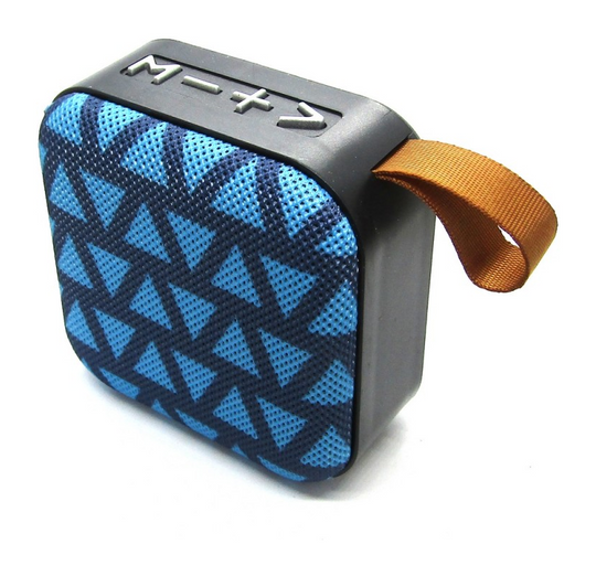 Bluetooth Колонка "T-5" 9x9 см, Black/Blue