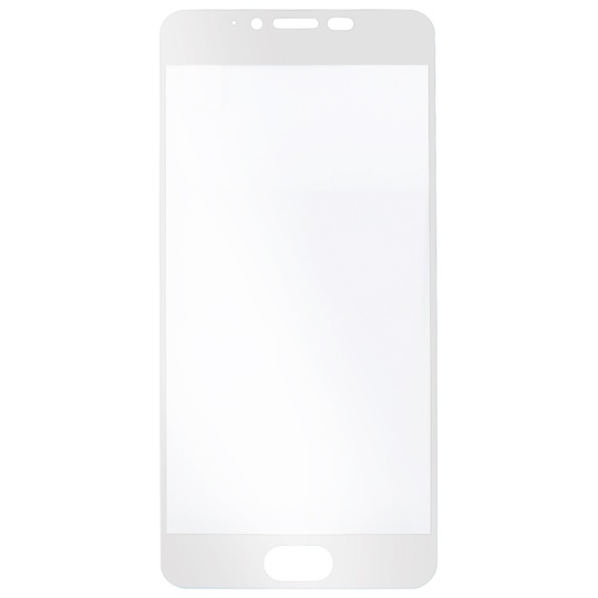 Захисне скло 2D FullScreen Meizu M5, White