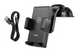 Тримач Holder Hoco HW22 Precious з бездротовою зарядкою 15W (center console), Black