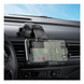Тримач Holder Hoco HW22 Precious з бездротовою зарядкою 15W (center console), Black