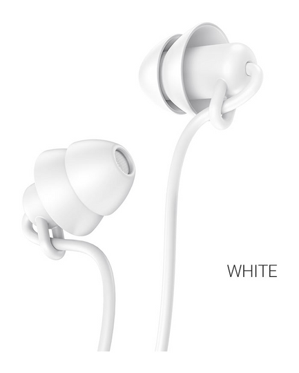 Навушники Hoco M81 Imperceptible з мікрофоном, White