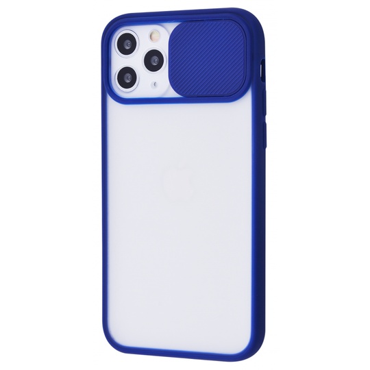 Накладка Camera Protect Matte Case (PC+TPU) iPhone 11 Pro Max, Dark Blue