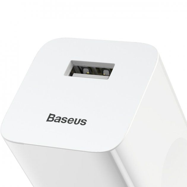ЗП Baseus Wall Charger QC3.0, White, (CCALL-BX02)