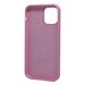 Накладка Silicone Case Full Cover Apple iPhone 12/12 Pro, (6) Light Pink